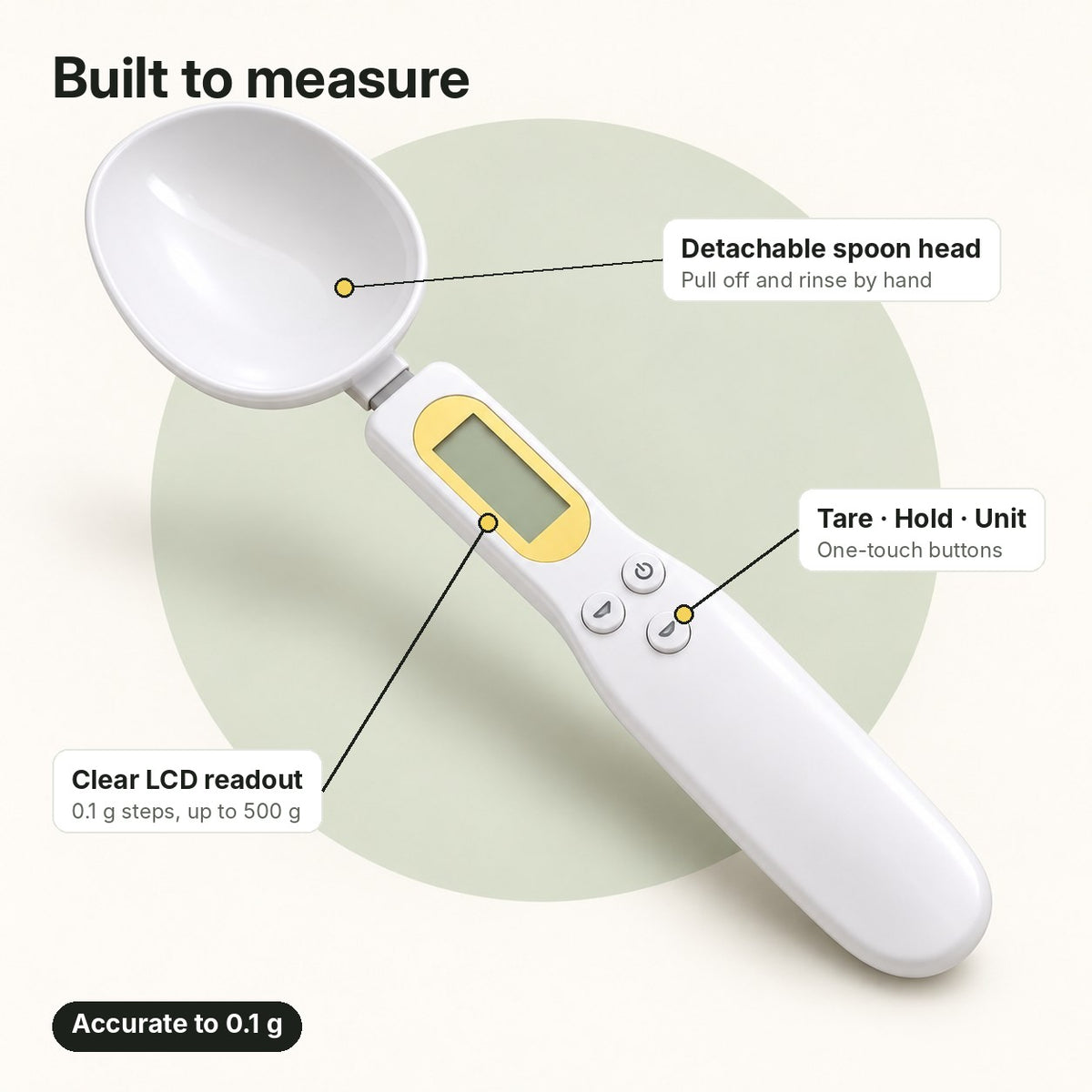 Digital Measuring Spoon Scale